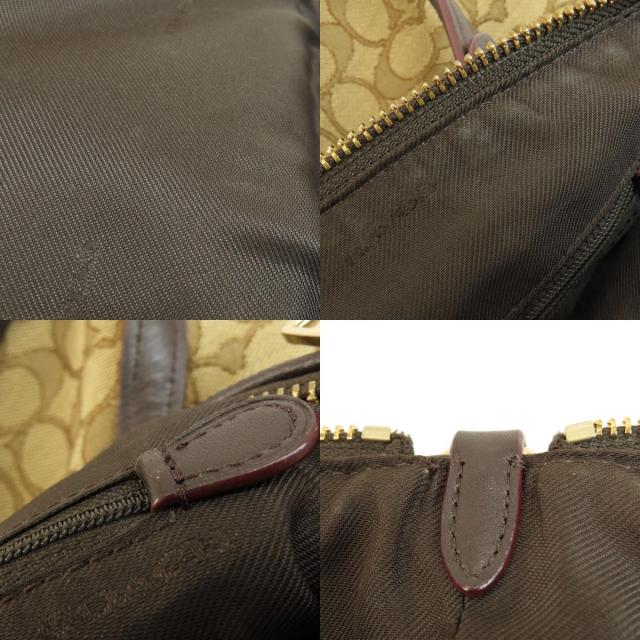 COACH コーチ 58875 シグネチャー 2WAY トートバッグ キャンバス