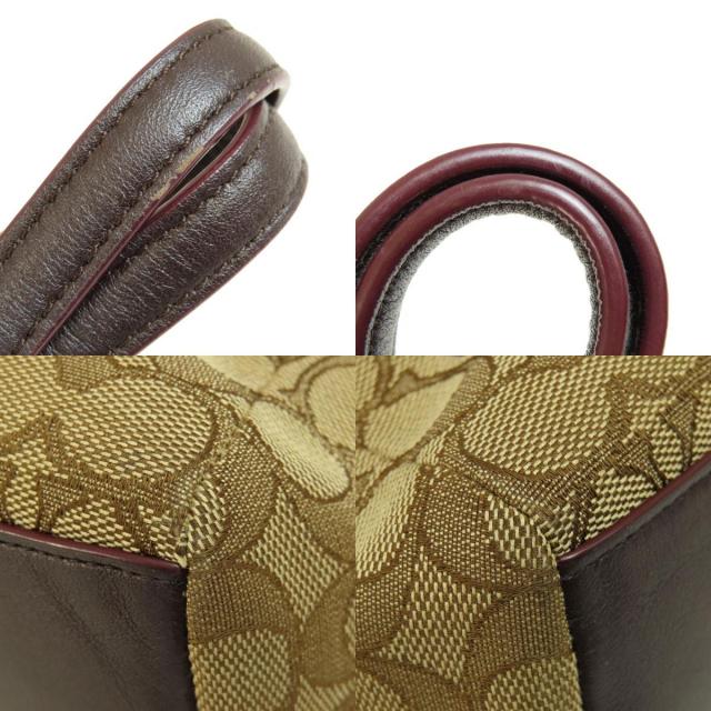 COACH コーチ 58875 シグネチャー 2WAY トートバッグ キャンバス