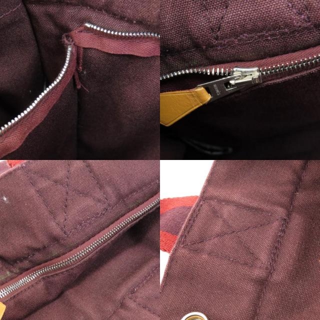 HERMES エルメス サックフールトゥPM ハンドバッグ キャンバス