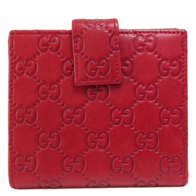 GUCCI グッチ 245727 GGシマ ラブリーハート 二つ折り財布（小銭入れ 