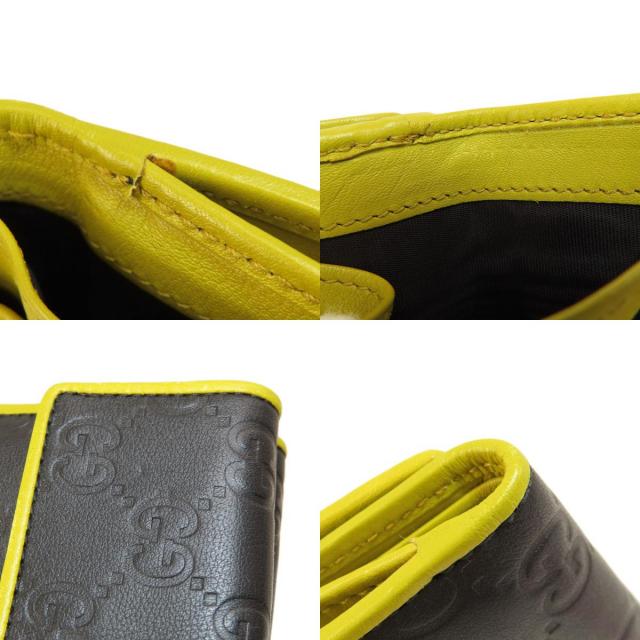 GUCCI グッチ 256442 GGシマ 二つ折り財布（小銭入れあり
