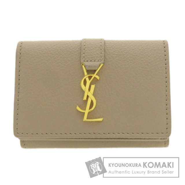 SAINT LAURENT サンローラン YSLライン オリガミ タイニーウォレット  