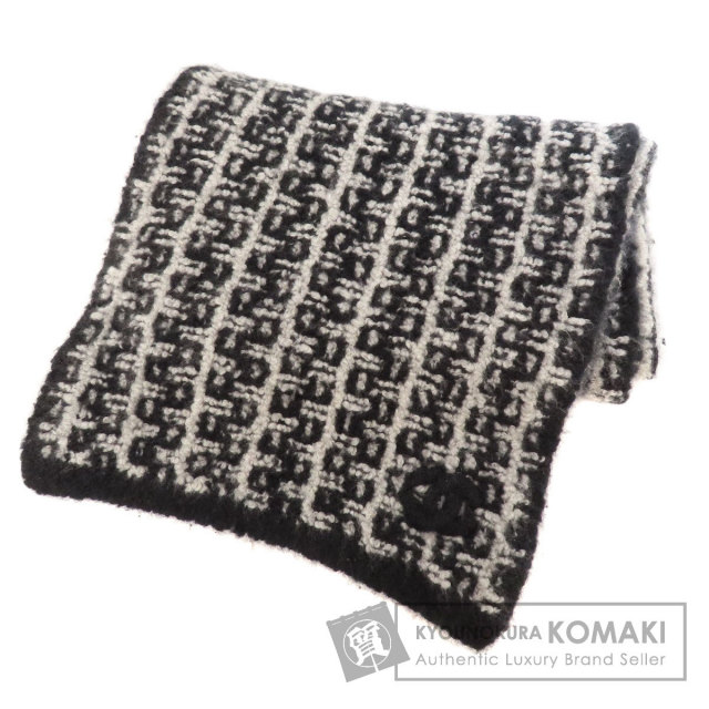 CHANEL シャネル ココマーク マフラー カシミヤ/シルク レディース 