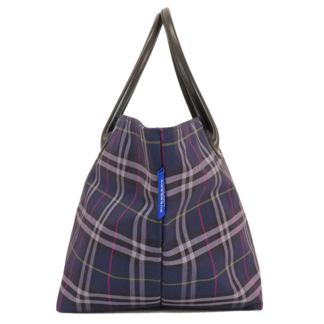 BURBERRY バーバリー ブルーレーベル チェック柄 ハンドバッグ 