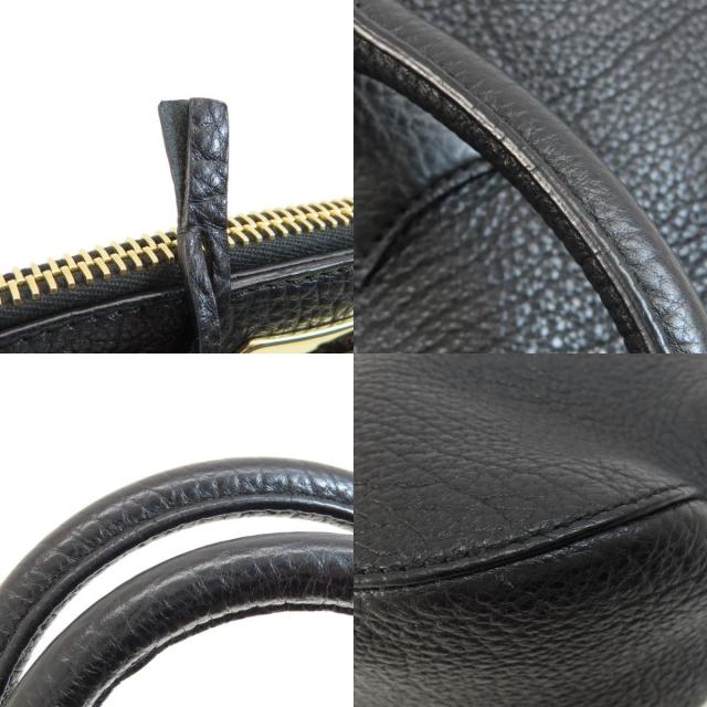 BURBERRY バーバリー ロゴ 2WAY トートバッグ レザー レディース