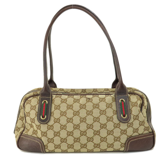 GUCCI グッチ 161720 GG ハンドバッグ キャンバス レディース 