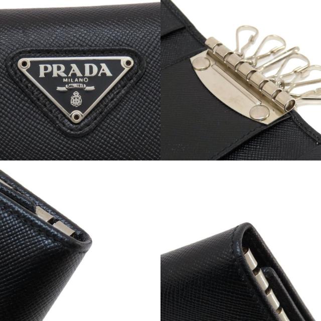 プラダ キーケース6本用 M222A【Bランク】【中古】 PRADA プラダ M222A  