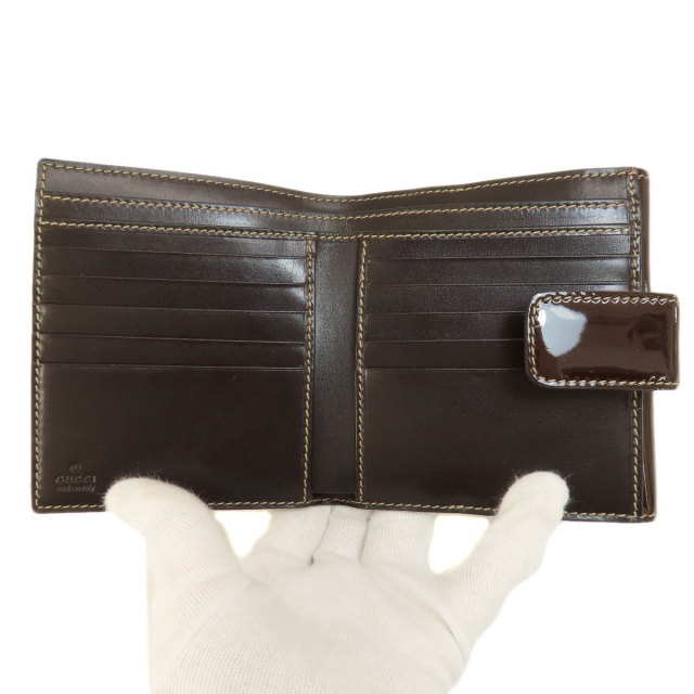 GUCCI グッチ 203558 GGスプリーム リボンモチーフ 二つ折り財布（小銭  