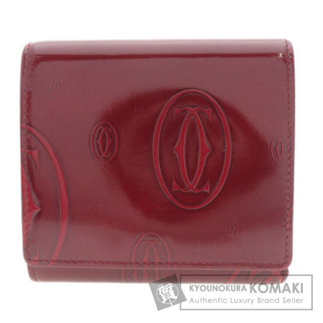 CARTIER カルティエ ハッピーバースデー 三つ折り 二つ折り財布（小銭  