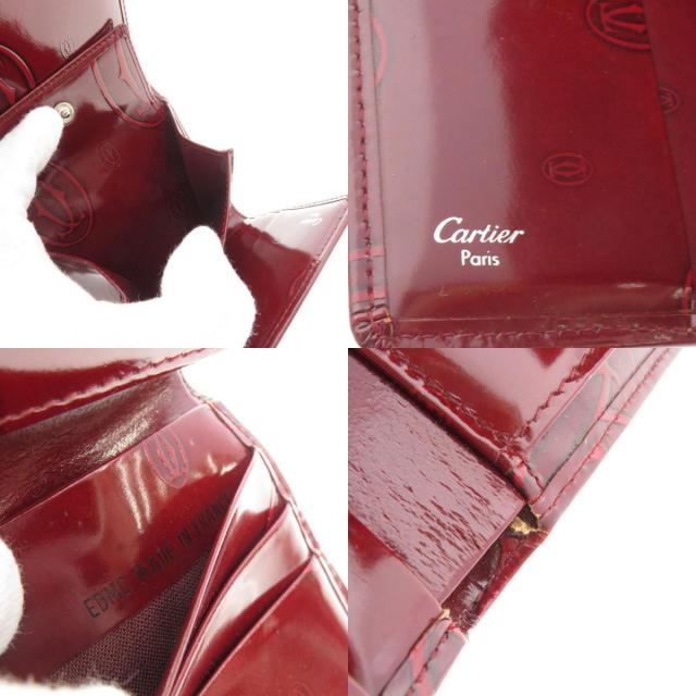 CARTIER カルティエ ハッピーバースデー 三つ折り 二つ折り財布（小銭  