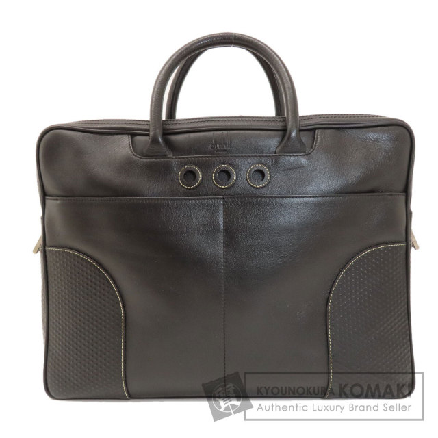 Dunhill ダンヒル ロゴ ビジネスバッグ レザー メンズ ブランド京の蔵