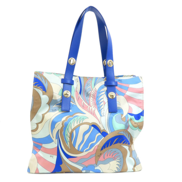 Emilio Pucci エミリオ・プッチ プッチ トートバッグ ナイロン素材 