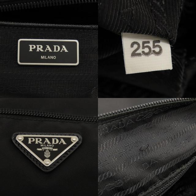 プラダ ボディバッグ 黒 255 プラダ ボディバッグ 黒 255（PRADA プラダ ロゴ金具 ショルダー