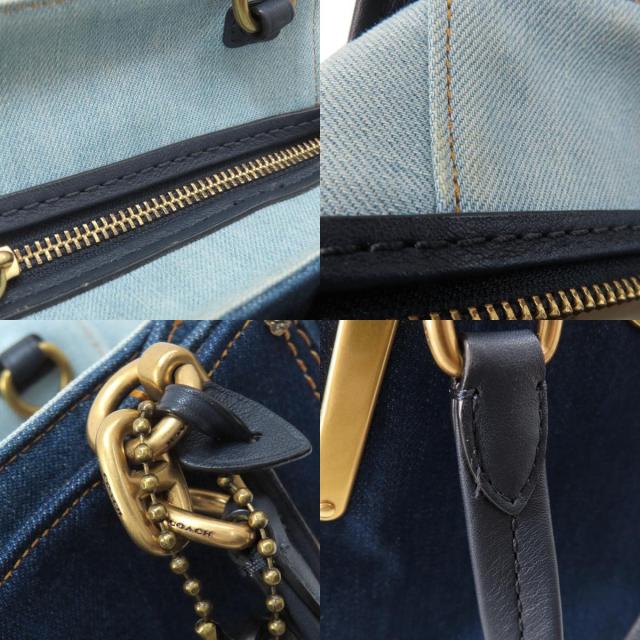 COACH コーチ 54066 ドリーマー 2WAY ハンドバッグ デニム レディース