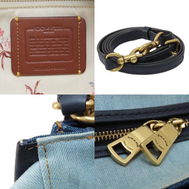 COACH コーチ 54066 ドリーマー 2WAY ハンドバッグ デニム レディース