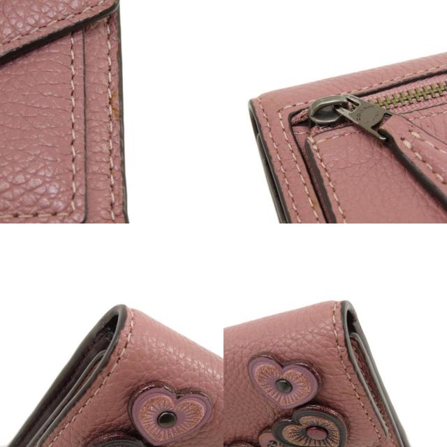 【新品未使用】COACH コーチ　二つ折り財布 COACH コーチ 財布 新品 新作 二つ折り財布 レザー ドッグ
