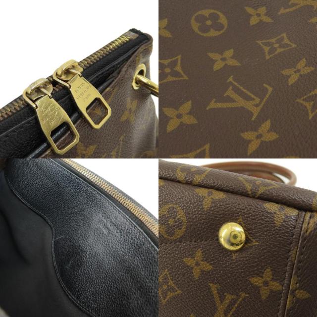 LOUIS VUITTON ルイヴィトン M41064 パラスMM モノグラム ハンドバッグ  