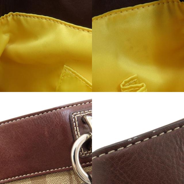 COACH コーチ F15707 シグネチャー トートバッグ PVC レディース