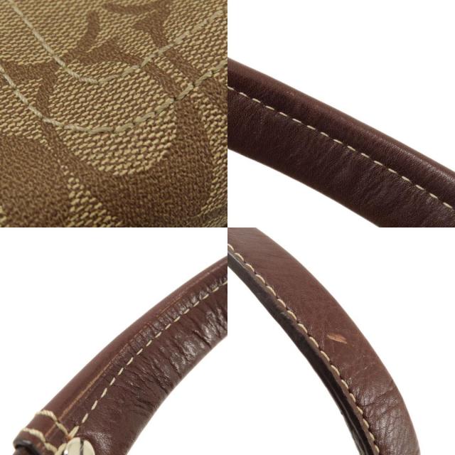 COACH コーチ F15707 シグネチャー トートバッグ PVC レディース