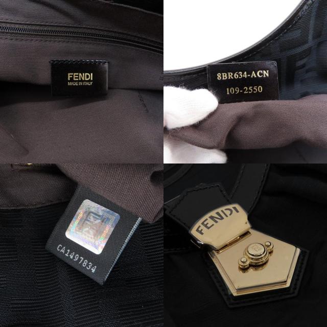 FENDI フェンディ ズッカ柄 トートバッグ キャンバス レディース 