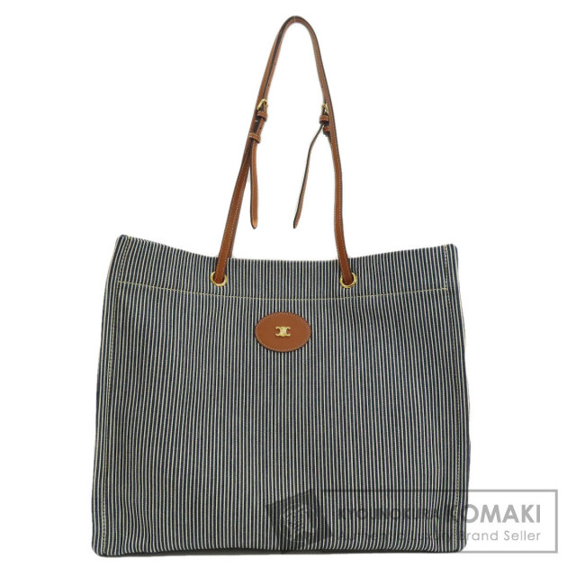 セリーヌ ショルダーバッグ スクエア カバ ストライプ