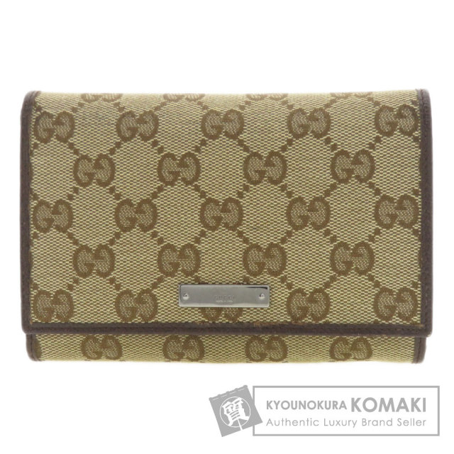 GUCCI グッチ 154258 GG 二つ折り財布（小銭入れあり
