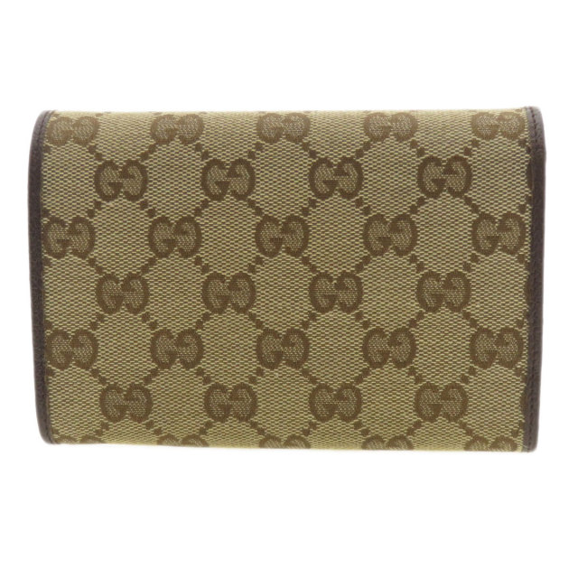 GUCCI グッチ 154258 GG 二つ折り財布（小銭入れあり