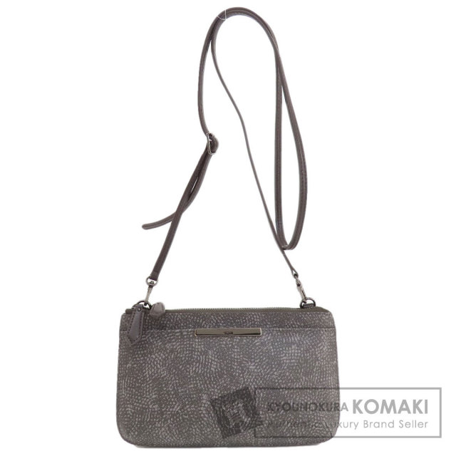 TUMI トゥミ ロゴ ショルダーバッグ PVC レディース