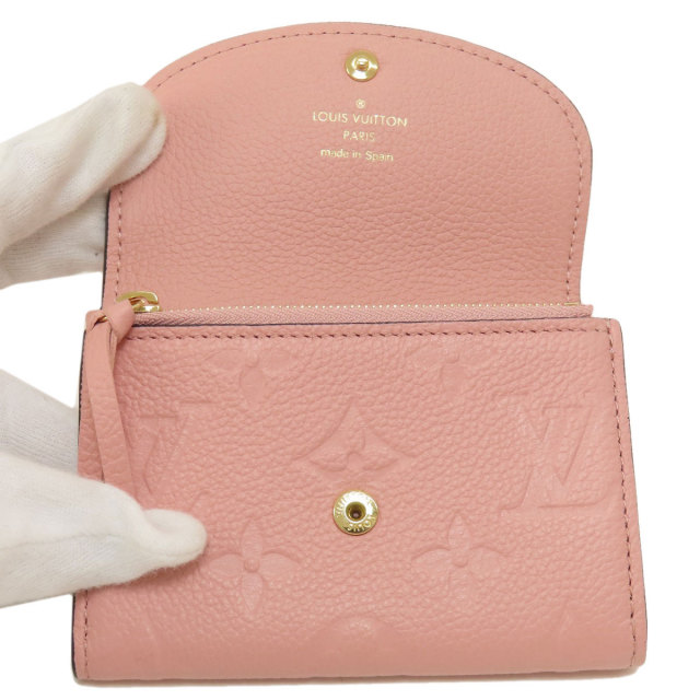 LOUIS VUITTON ルイヴィトン M81520 ポルトモネ・ロザリ ローズ 
