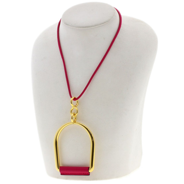 HERMES エルメス エリタージュ エケストル GM ネックレス 金属製  