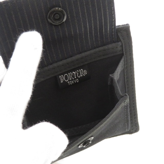 PORTER ポーター ロゴモチーフ 二つ折り財布（小銭入れあり