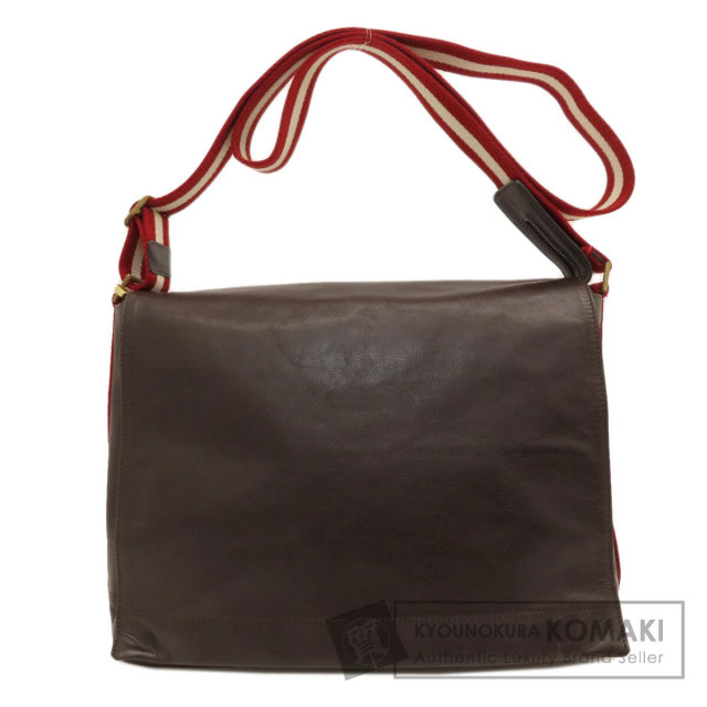 BALLY バリー　バリーストライプ　レザー　ショルダーバッグ BALLY バリー バリーストライプ ショルダーバッグ レザー