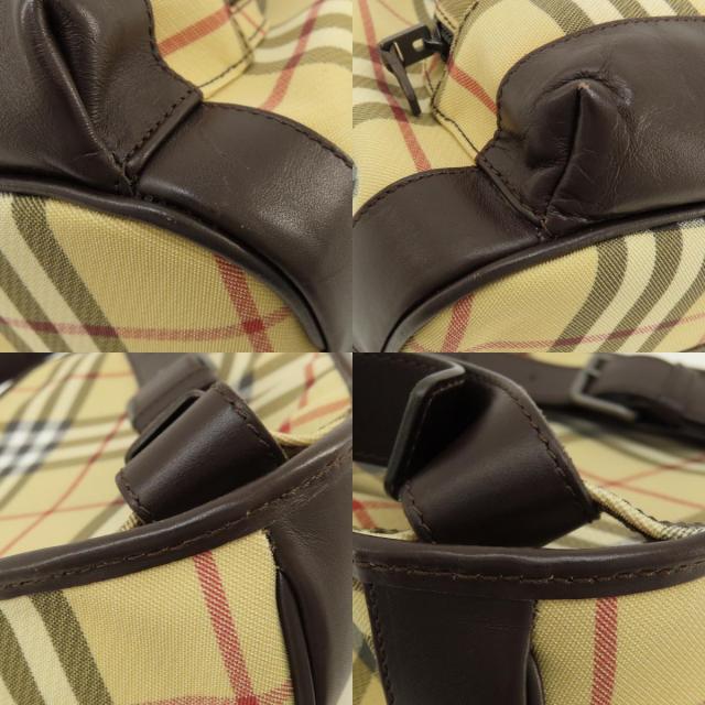 BURBERRY バーバリー ノバチェック リュック・デイパック キャンバス  