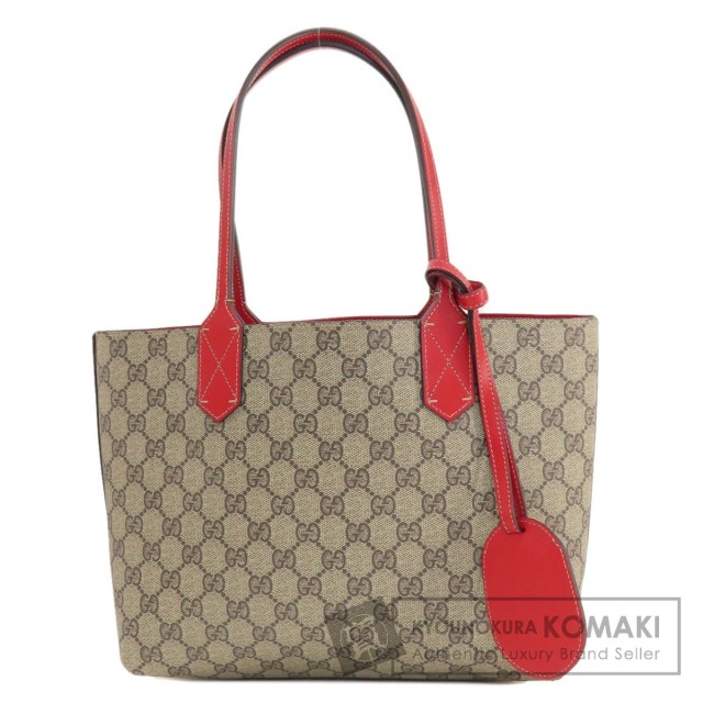 GUCCI グッチ 372618 リバーシブル GGスプリーム トートバッグ PVC  