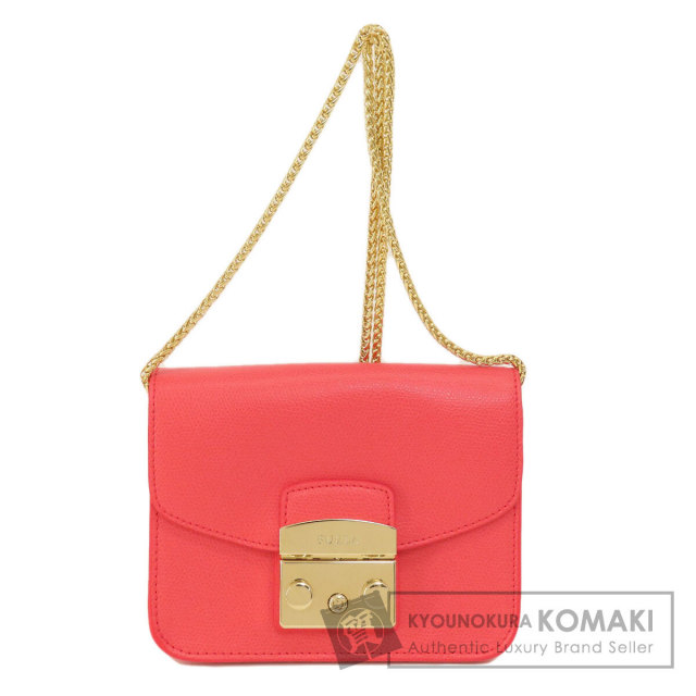 Furla フルラ メトロポリス チェーンショルダー ショルダーバッグ  