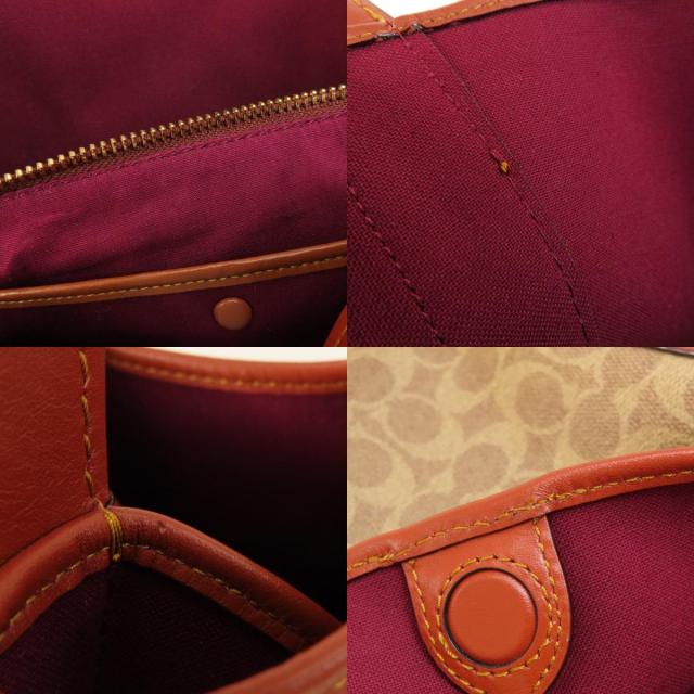COACH コーチ 79250 シグネチャー トートバッグ レザー レディース
