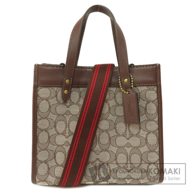 COACH コーチ C3865 フィールド トート 22 シグネチャー 2WAY  