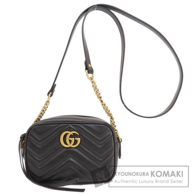 グッチ GG マーモント 448065 9FRRT ショルダーバッグ GG Marmont 送料無料 GUCCI グッチ GGマーモント レザー ショルダー