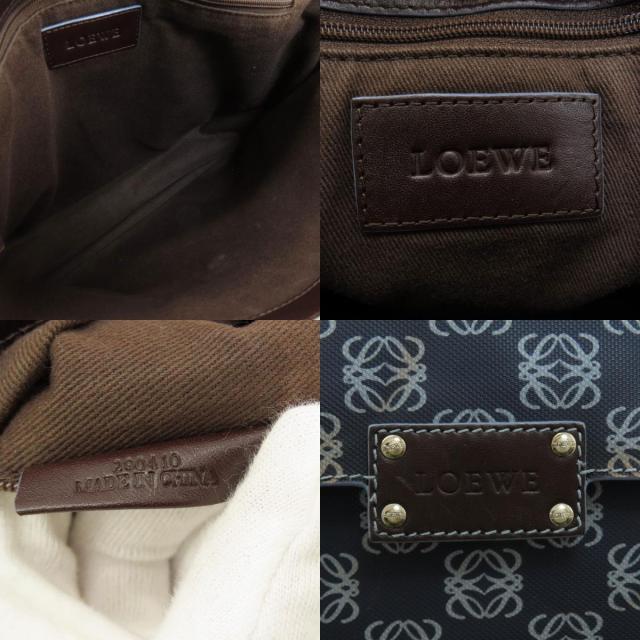 LOEWE ロエベ アナグラム ショルダーバッグ PVC レディース
