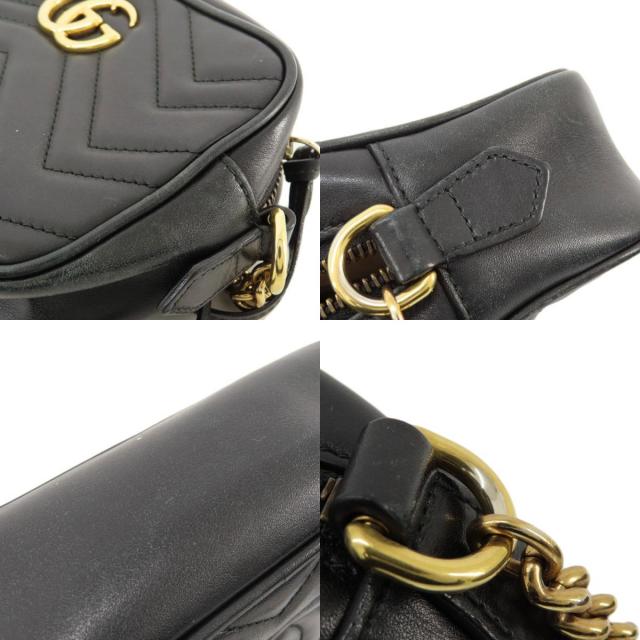 GUCCI グッチ 448065 GGマーモント ミニバッグ ショルダーバッグ  