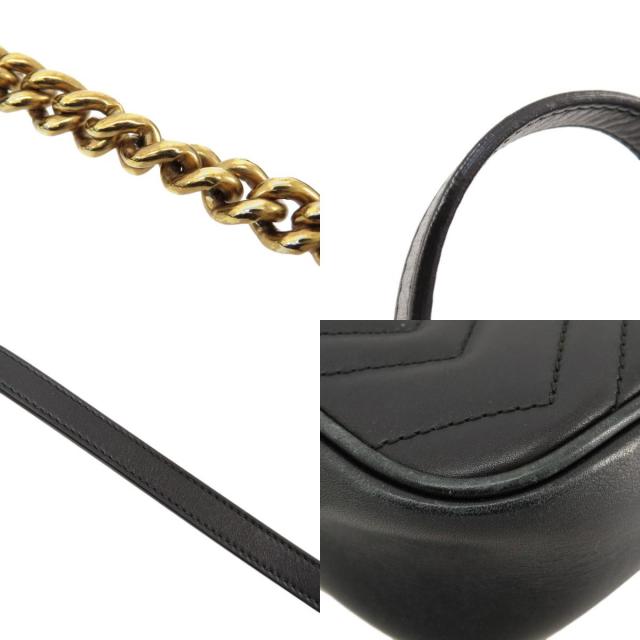 GUCCI グッチ 448065 GGマーモント ミニバッグ ショルダーバッグ  