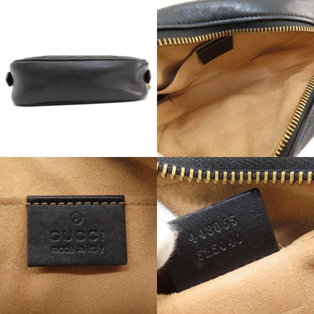 GUCCI グッチ 448065 GGマーモント ミニバッグ ショルダーバッグ  
