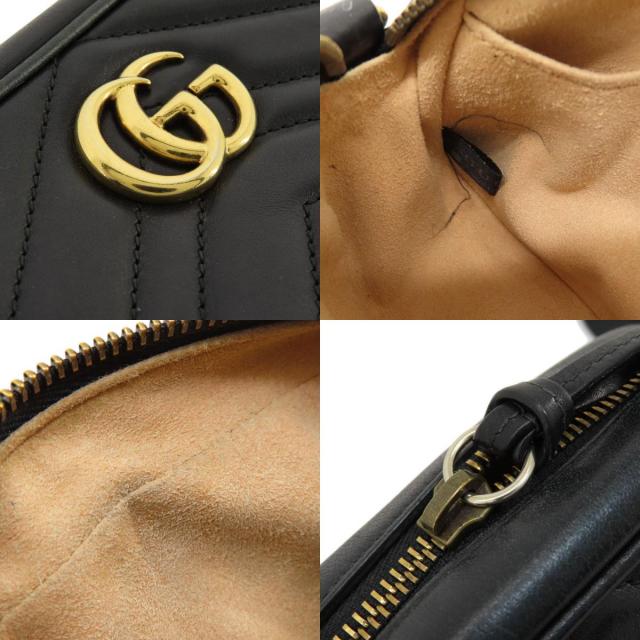GUCCI グッチ 448065 GGマーモント ミニバッグ ショルダーバッグ  
