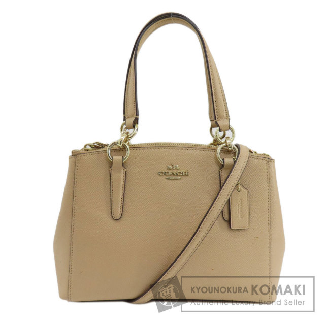COACH コーチ F57523 2WAY ハンドバッグ レザー レディース ブランド京 