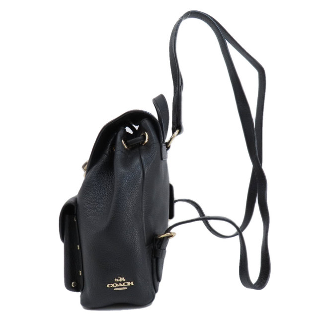 COACH コーチ 37581 ロゴ金具 リュック・デイパック レザー レディース  