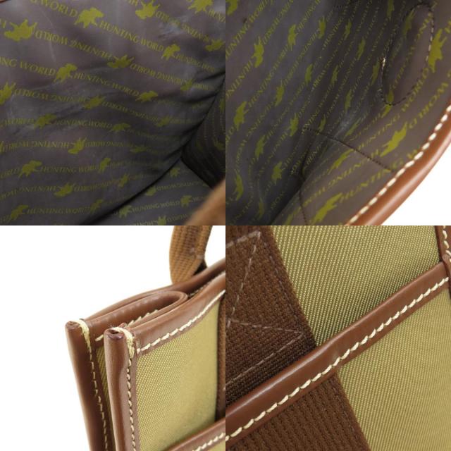 ハンティングワールド トートバッグ ロゴ