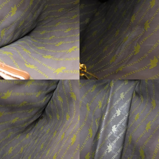 ハンティングワールド トートバッグ ロゴ