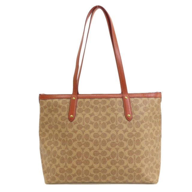 コーチ トートバッグ シグネチャー 69422 ブラウン COACH コーチ 69422 シグネチャー トートバッグ PVC レディース