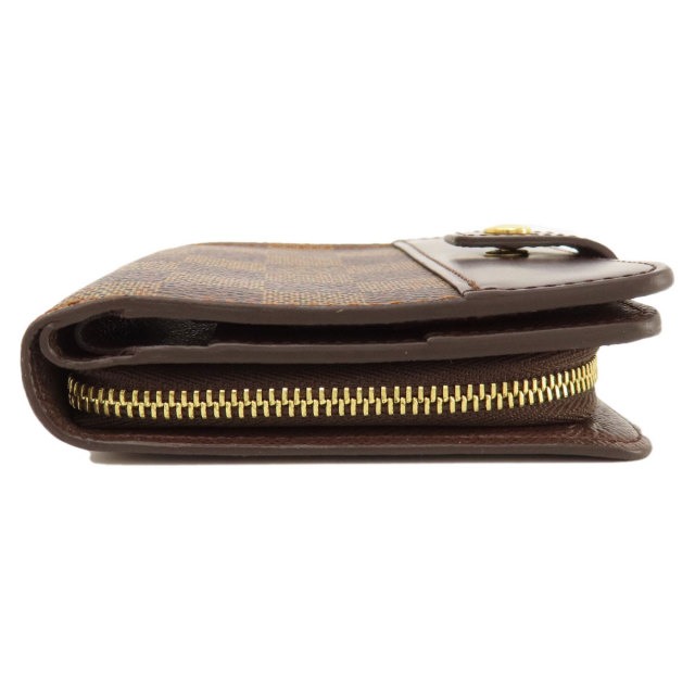 LOUIS VUITTON ルイヴィトン N61668 コンパクト・ジップ ダミエ エベヌ 