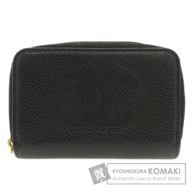 CHANEL シャネル ココマーク コインケース キャビアスキン レディース 